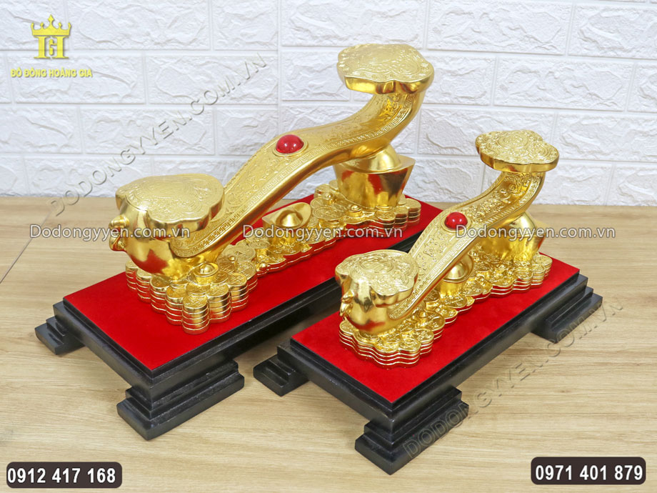 Nguy&ecirc;n liệu chế t&aacute;c gậy như &yacute; ho&agrave;n to&agrave;n từ đồng nguy&ecirc;n chất